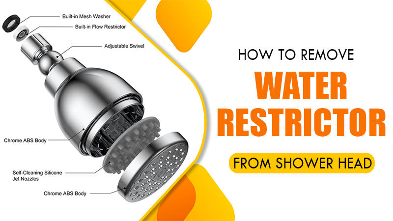 How to Remove the Water Restrictor from Your Shower Head