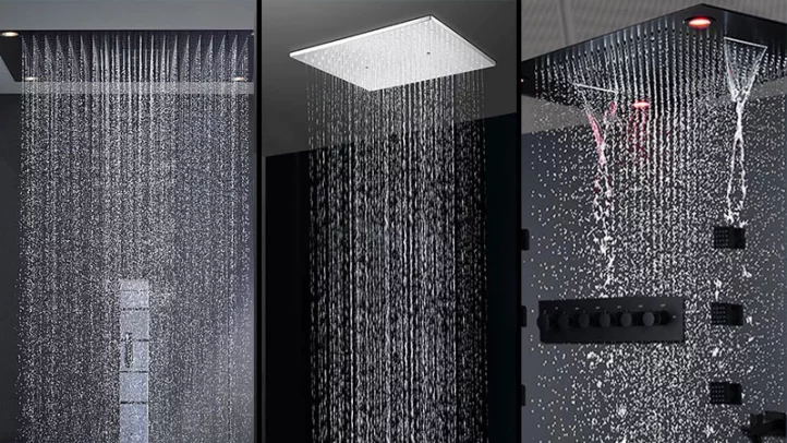 Large Waterfall Shower Head