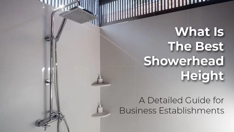 What is the Standard Height of a Shower Head?